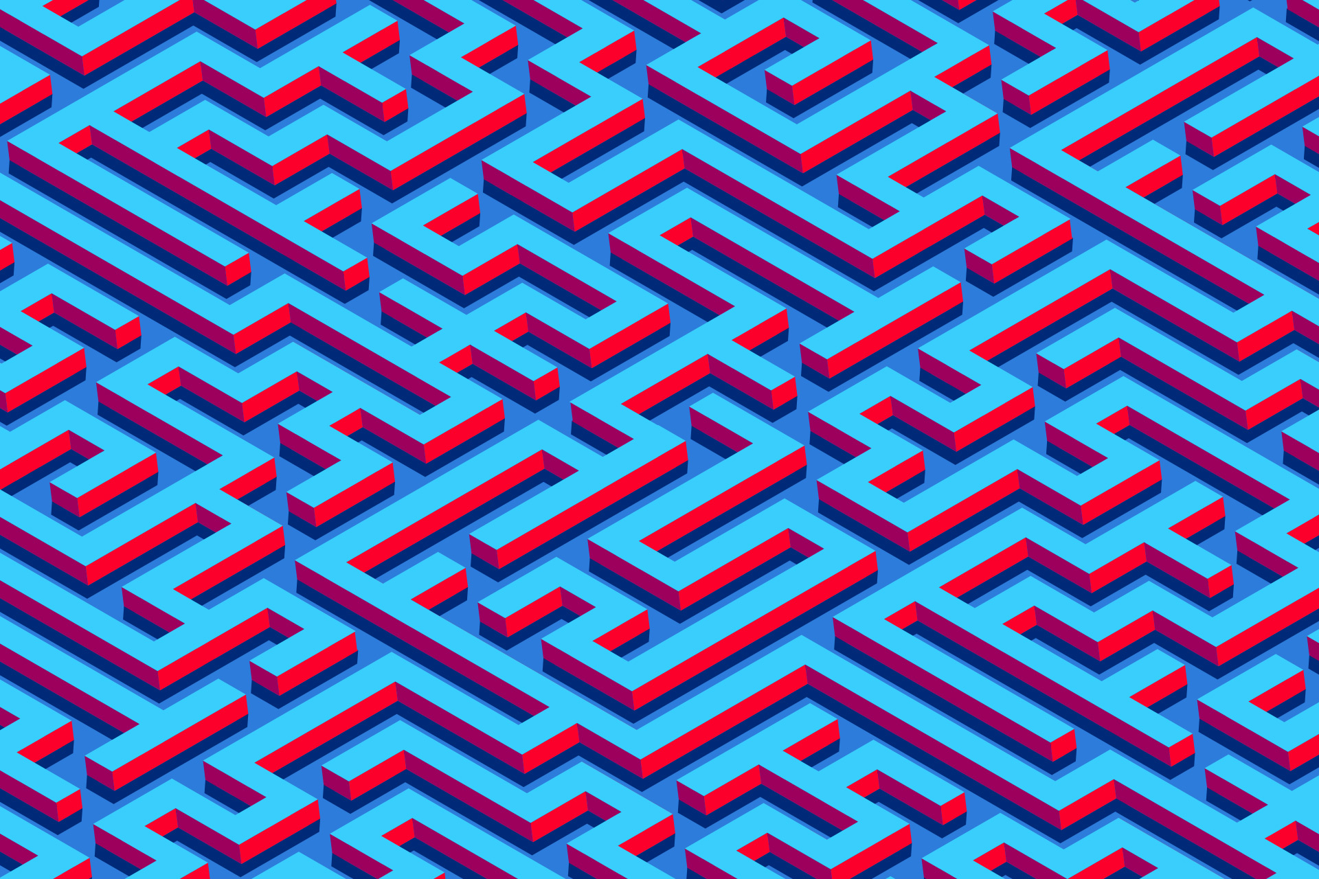 Digital maze